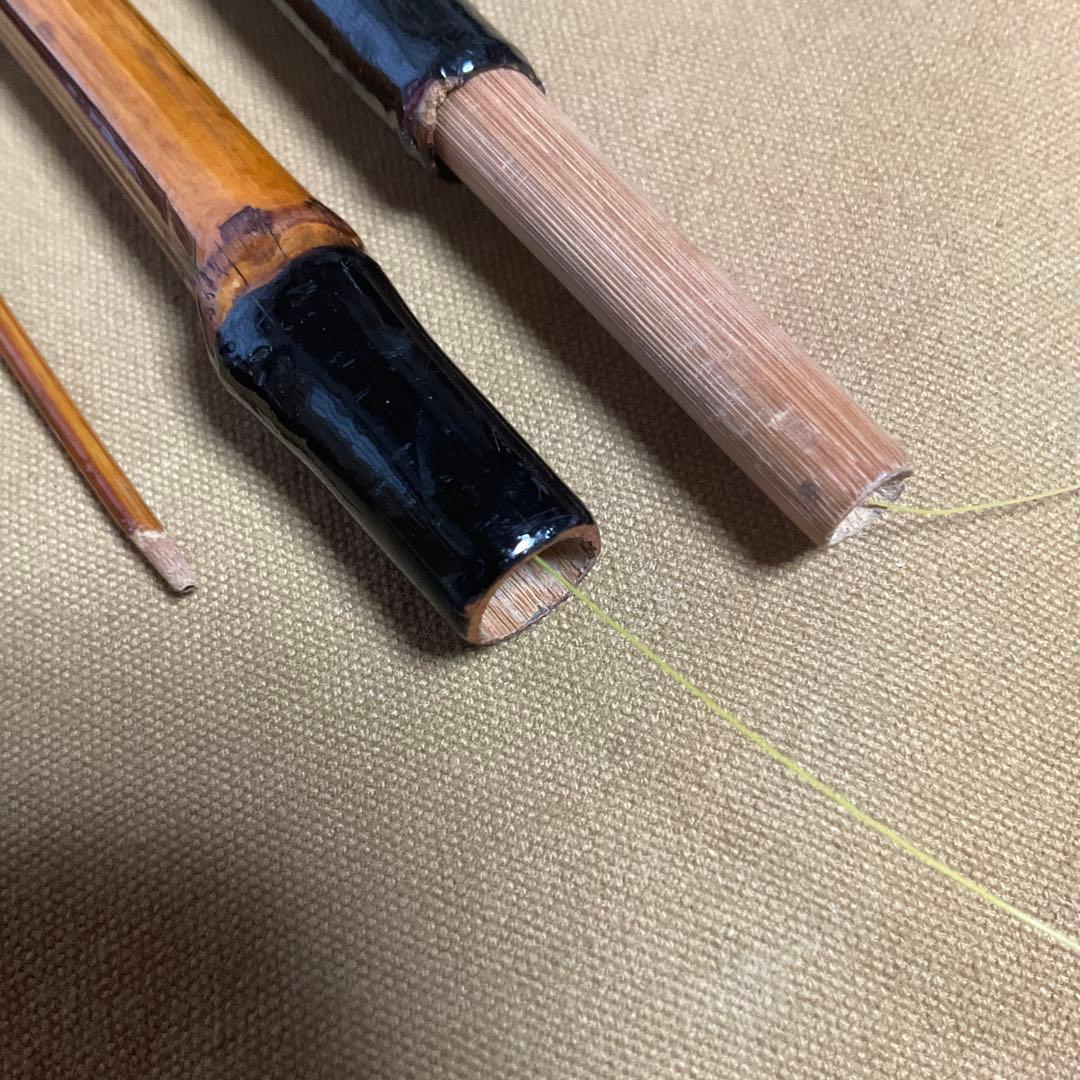 竹竿、和竿、(中通し式、ガイド式)訳ありジャンク品 - メルカリ