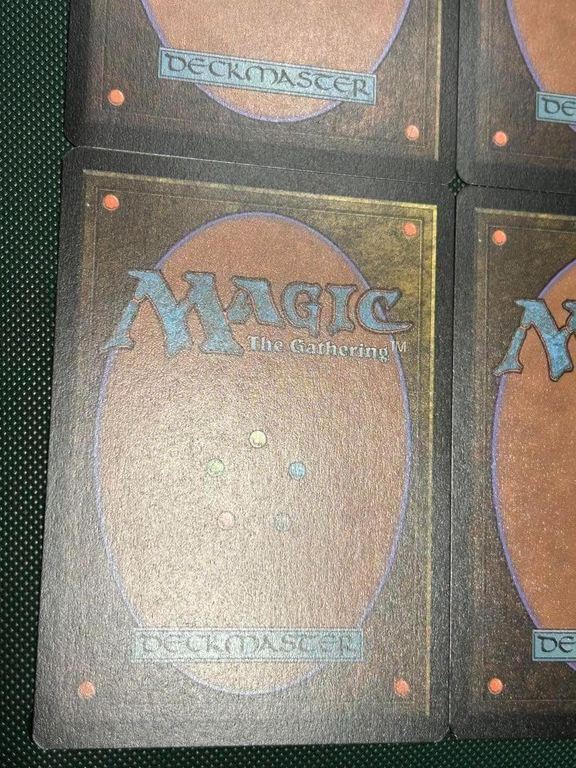 英語版 4枚セット 旧枠 《沸騰する小湖/Scalding Tarn》