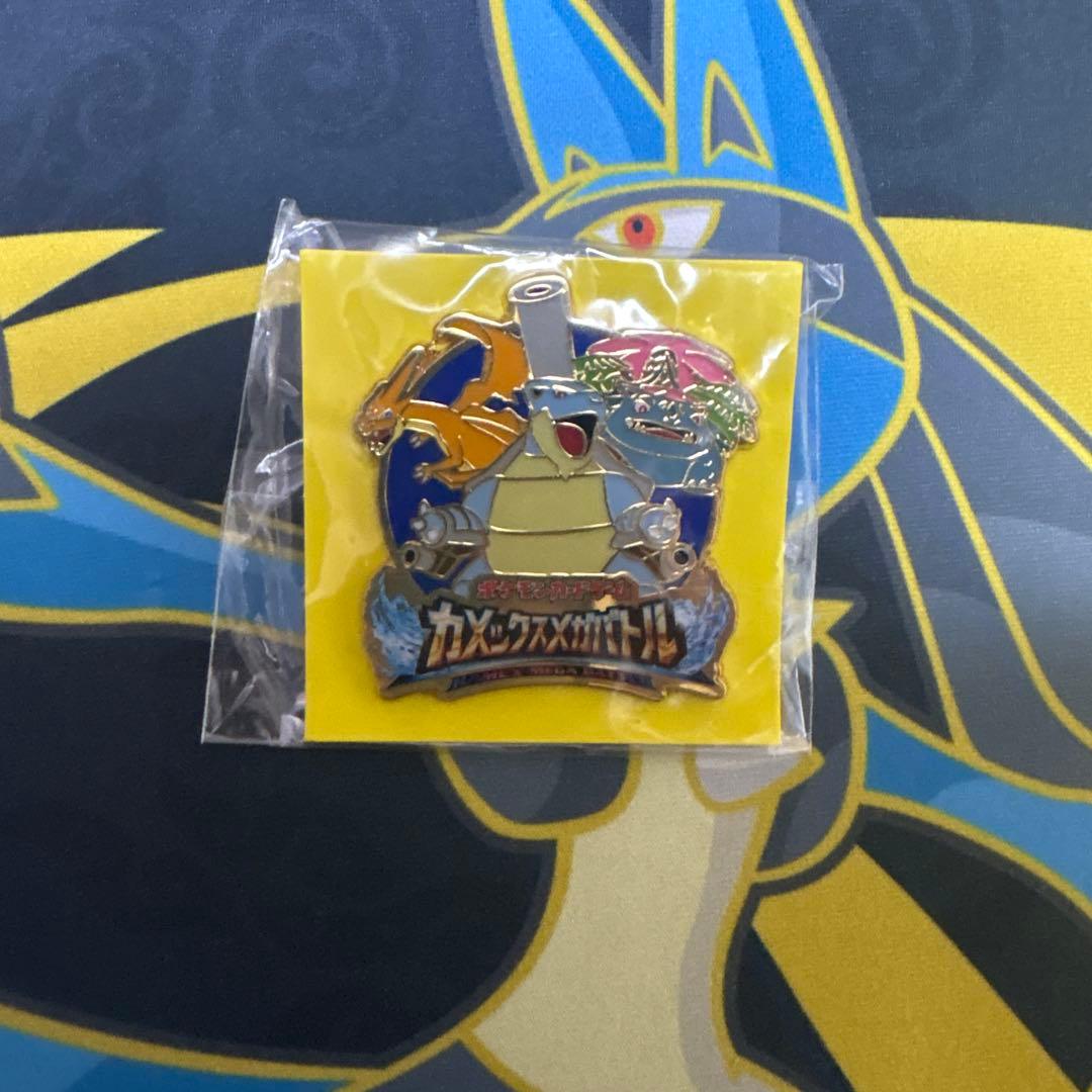 ポケモン カメックスメガバトル ピンバッジ 非売品 プロモ ポケモン
