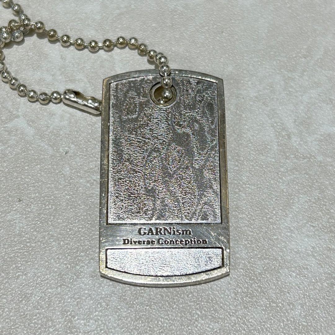 GARNI ガルニ ドッグタグ ネックレス シルバー - メルカリ