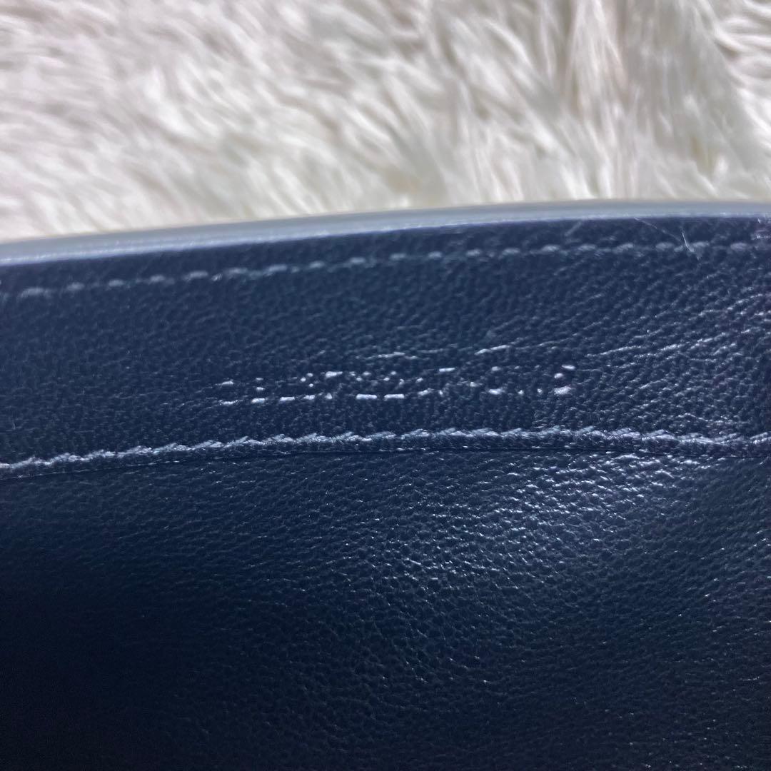 極美品✨ サンローラン クロコ 型押し 長財布 オーガナイザー YSL