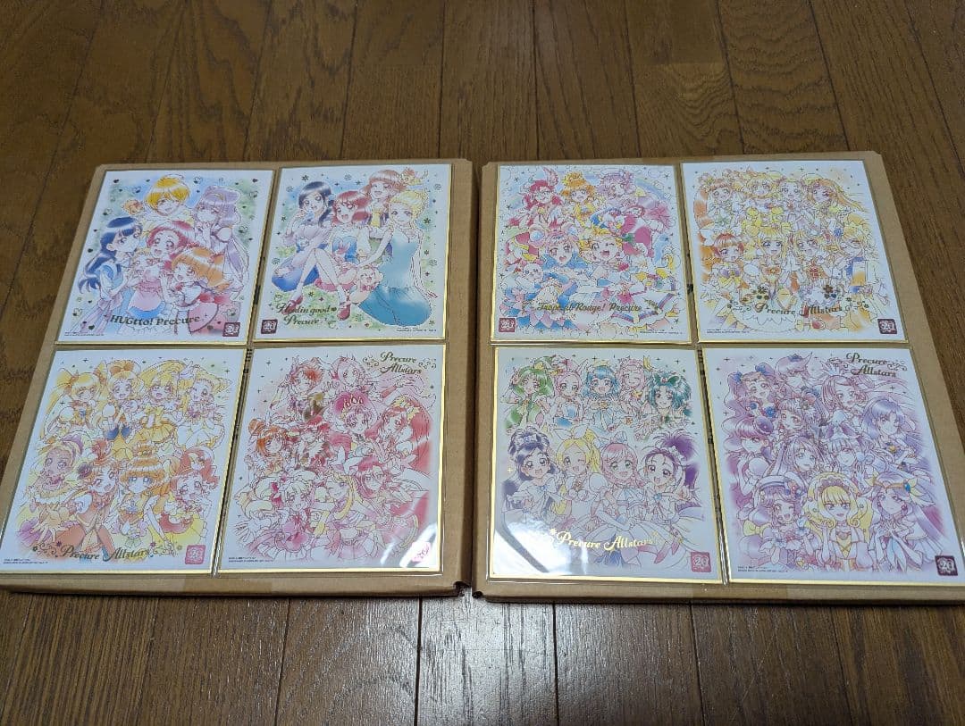 【ryui】プリキュア 色紙ART　コンプセット