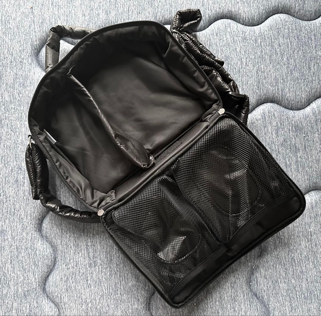 《calin》カラン マザーズバッグ ブラックショルダーバッグ 斜め掛け 美品