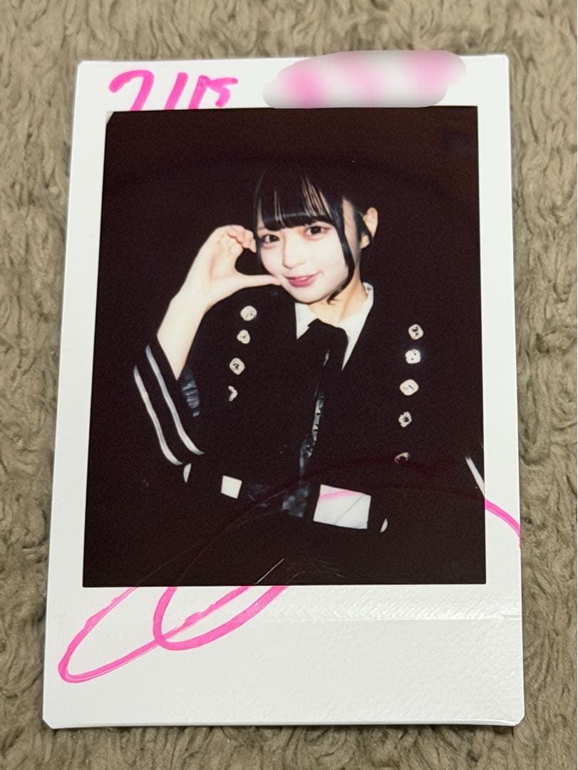 iLiFE! 那蘭のどか チェキ サイン入り - メルカリ