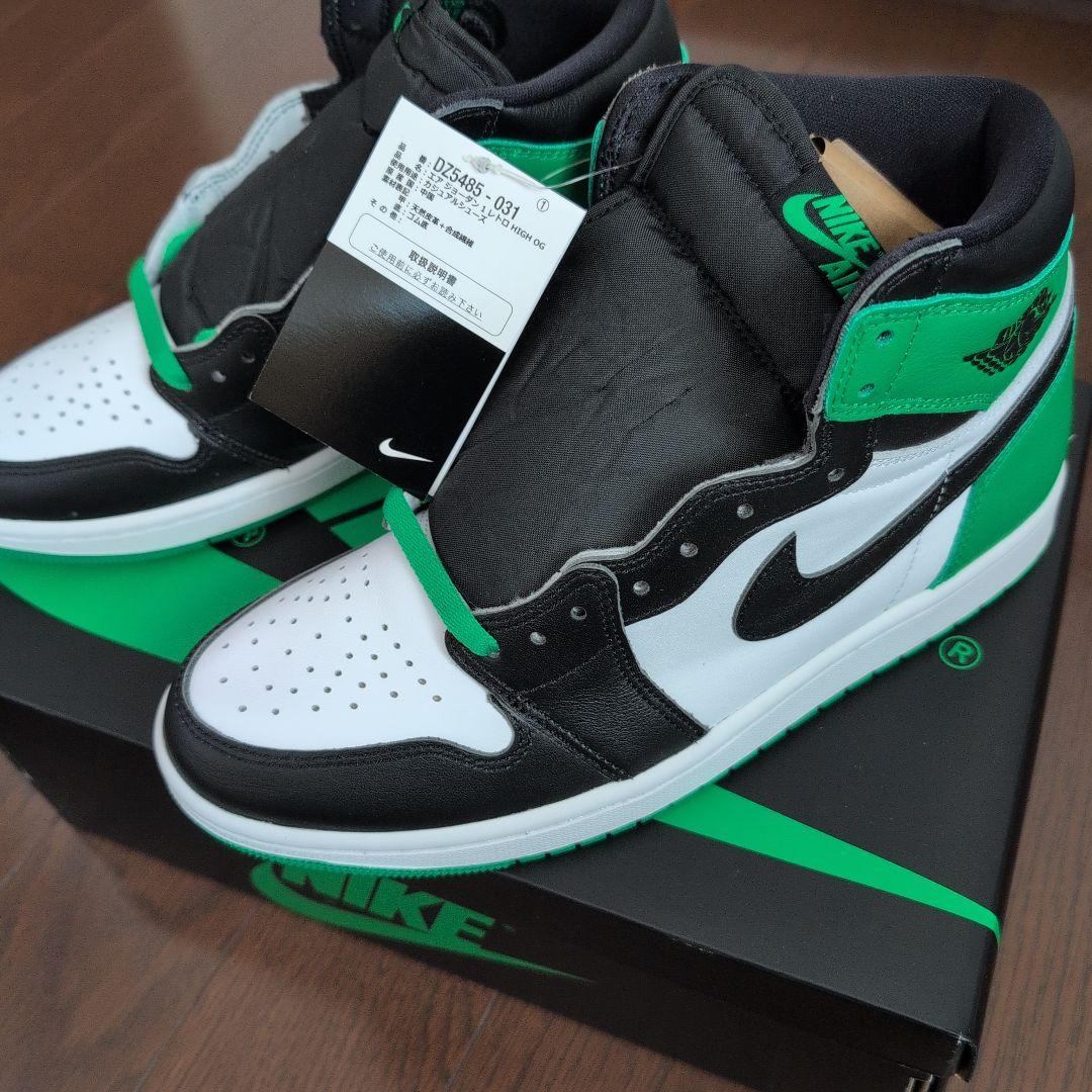 靴 Nike Jordan 1 Retro High OG DZ5485-031 楽天市場】NIKE AIR JORDAN 1 HIGH OG CELTICS black/luckey green