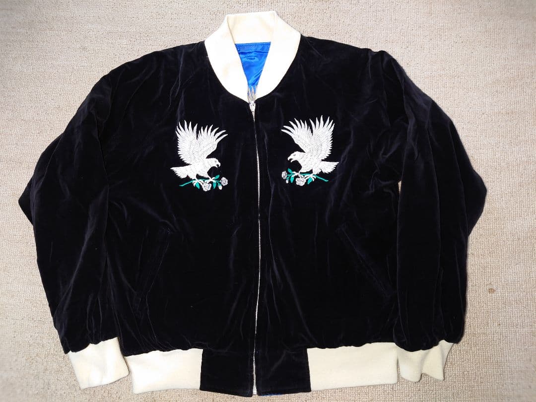 ファースト商会 スカジャン 横須賀 ドブ板 リバーシブル - メルカリ