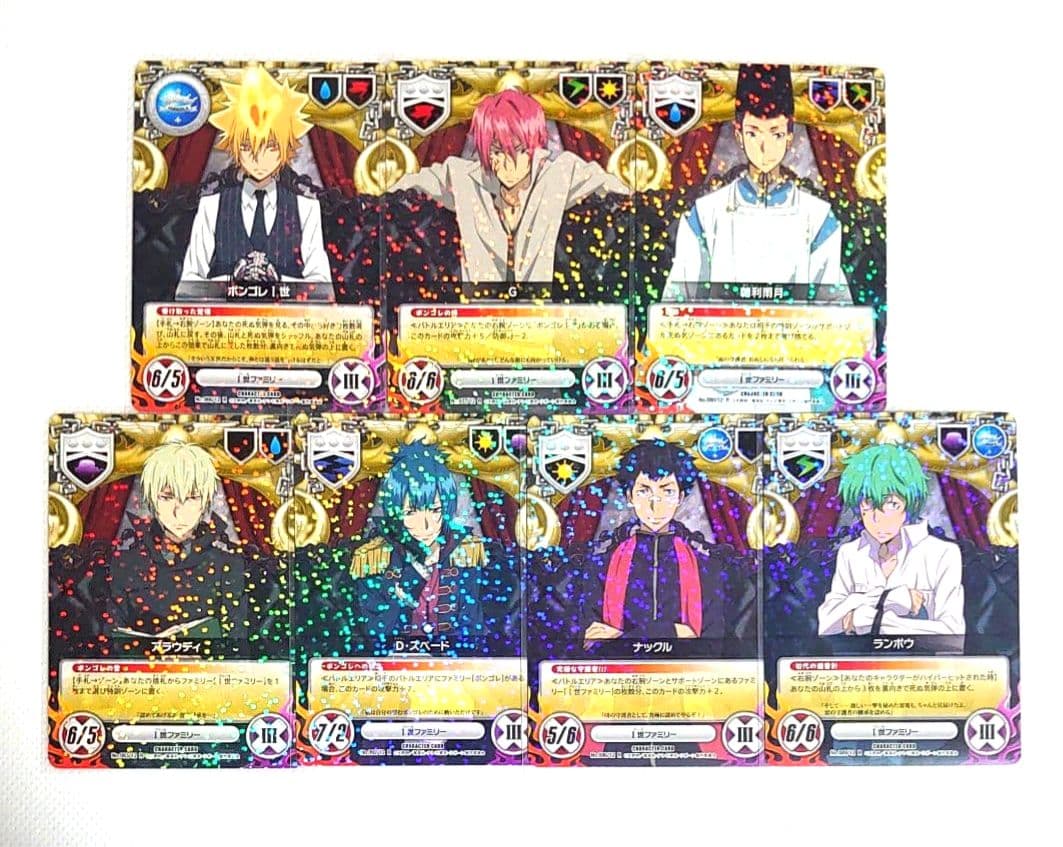 家庭教師ヒットマンREBORN！CCG R カード 初代ファミリー セット