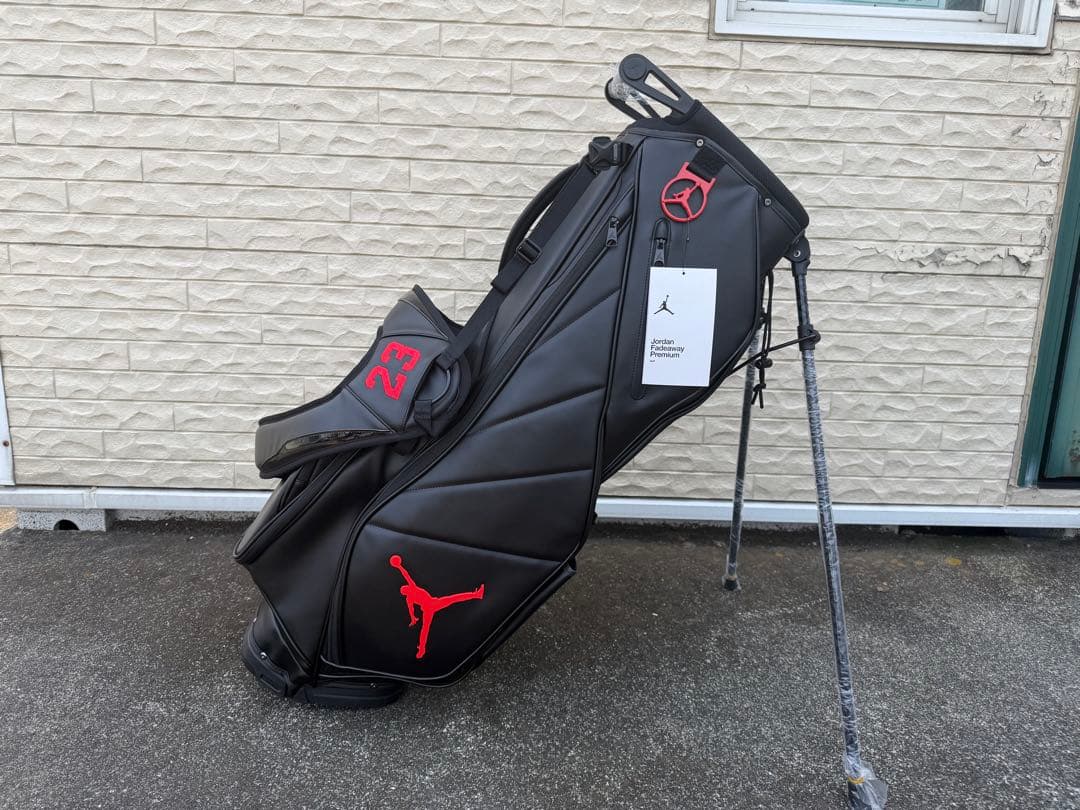 値下げ‼️☆Jordan☆即完売☆ゴルフキャディバッグ☆ブラック/レッド