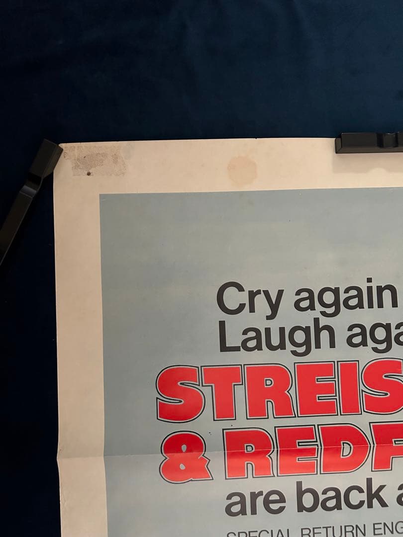 追憶 USオリジナル映画ポスター