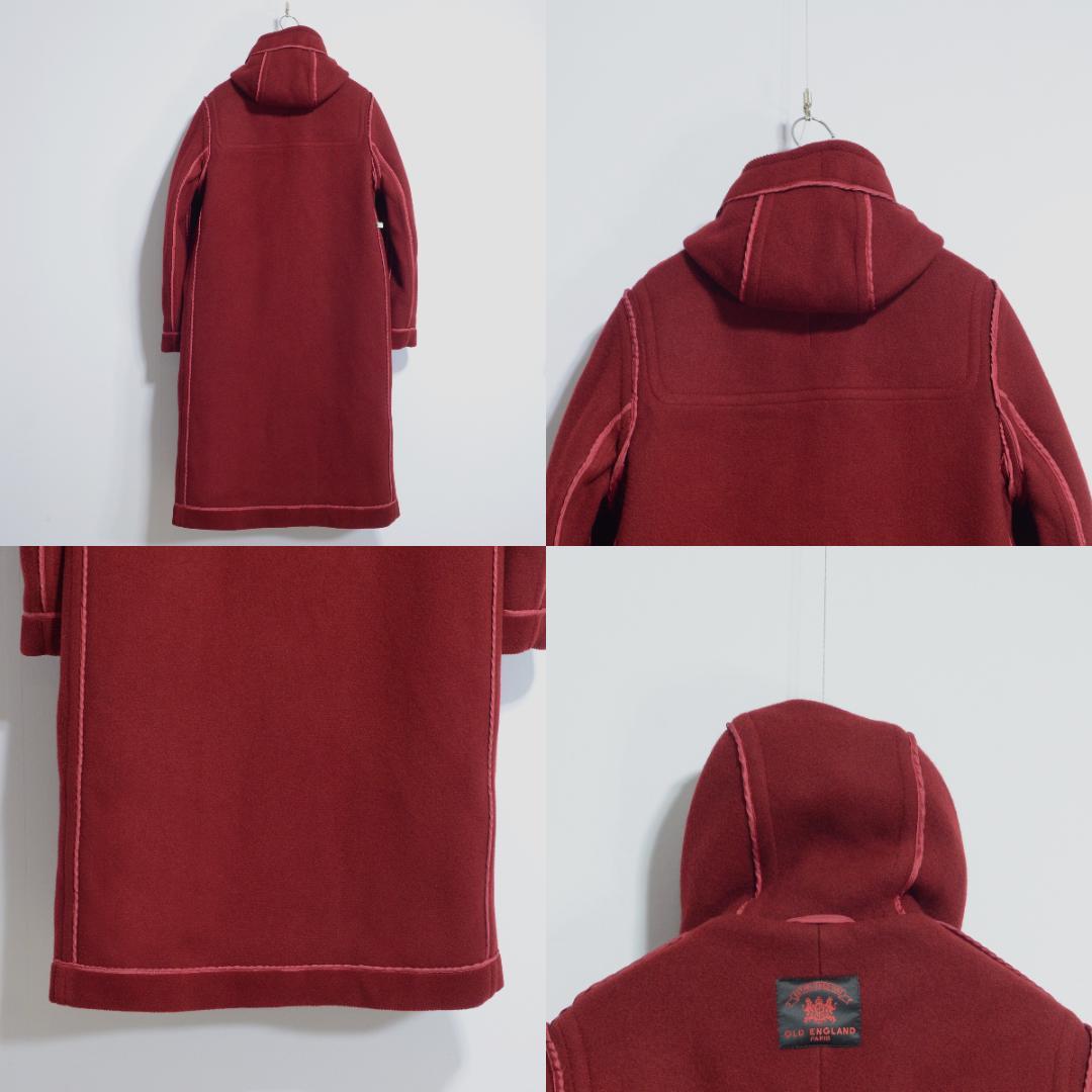 超極上品 オールドイングランド ムーアブルック ダッフルコート ワイン