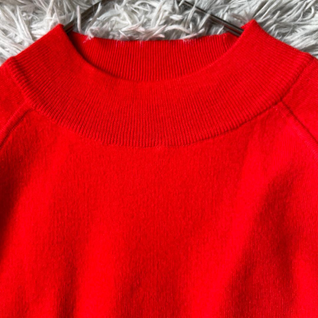 専用 未使用級 CABaN コットンカシミヤ ハイネック ニット ラグラン