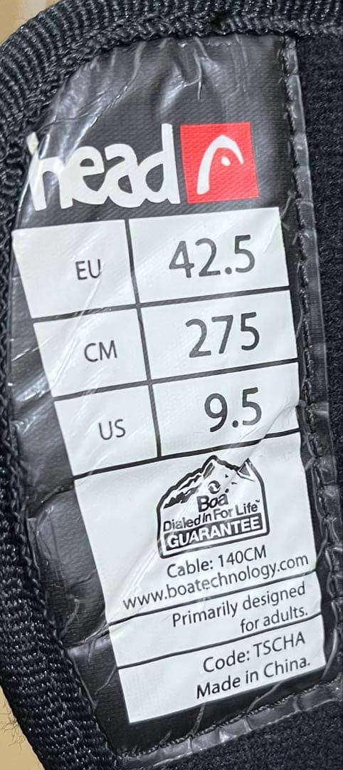 【即日発送】head ヘッド スノボブーツ　SCOUT スカウト　27.5cm