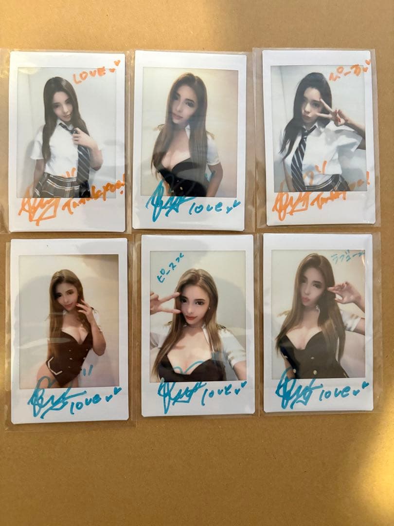 サイバージャパンダンサーズ10名　サイン入りチェキ37枚セット