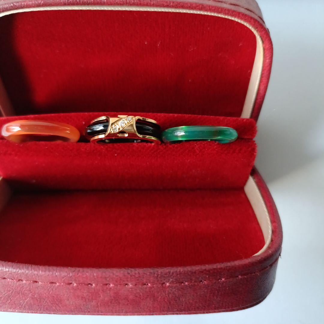 K18Diaメレー3psF.Ring