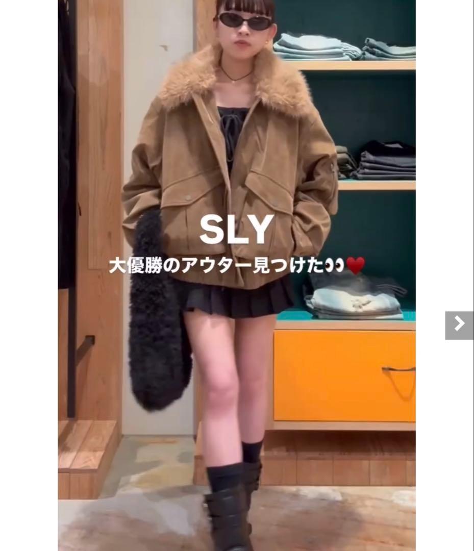 限定セール価格！SLY WASHED PUFFER ブルゾン⭐︎新品⭐︎ベージュ