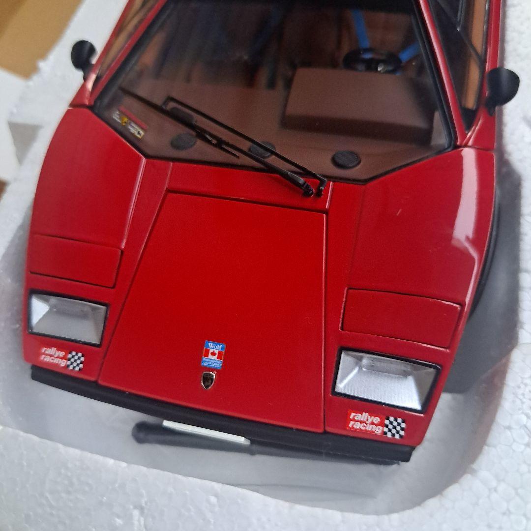 京商 ランボルギーニ カウンタック ウォーターウルフ 赤 1/18 開閉機能