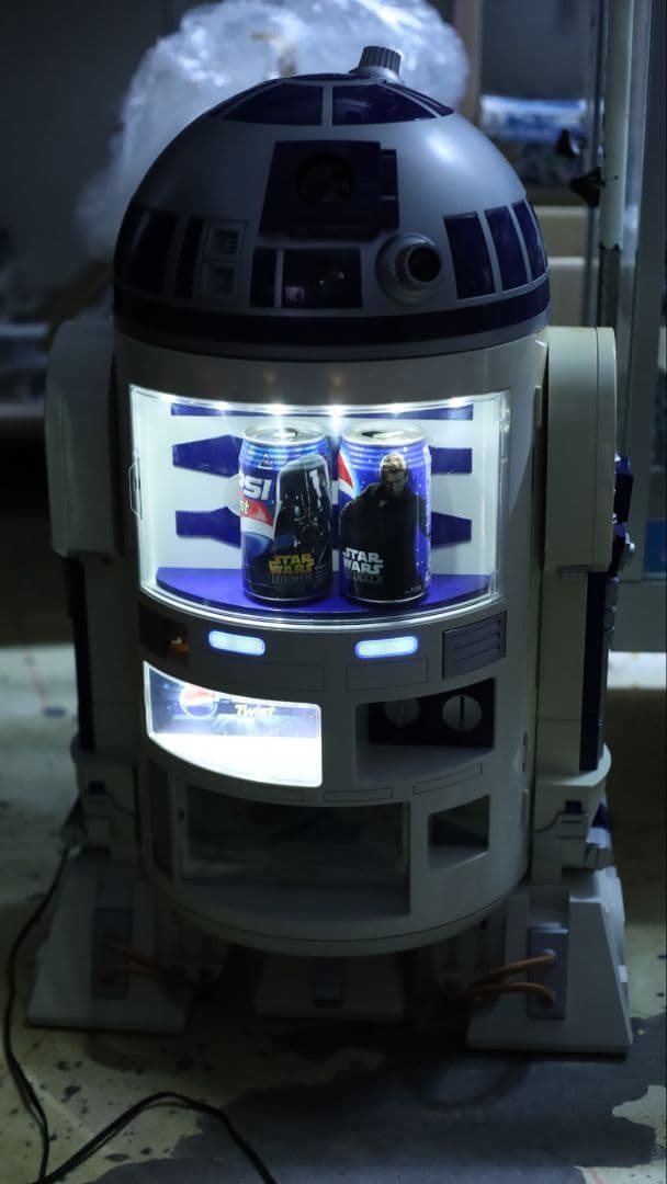 R2-D2　激レア　ドリンククーラー　非売品　当時のオマケ付