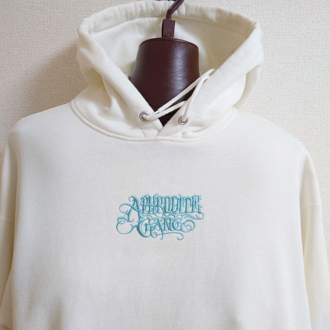 BUDSPOOL アフロディーテギャング パーカー 刺繍ロゴ 裏起毛 舐達麻