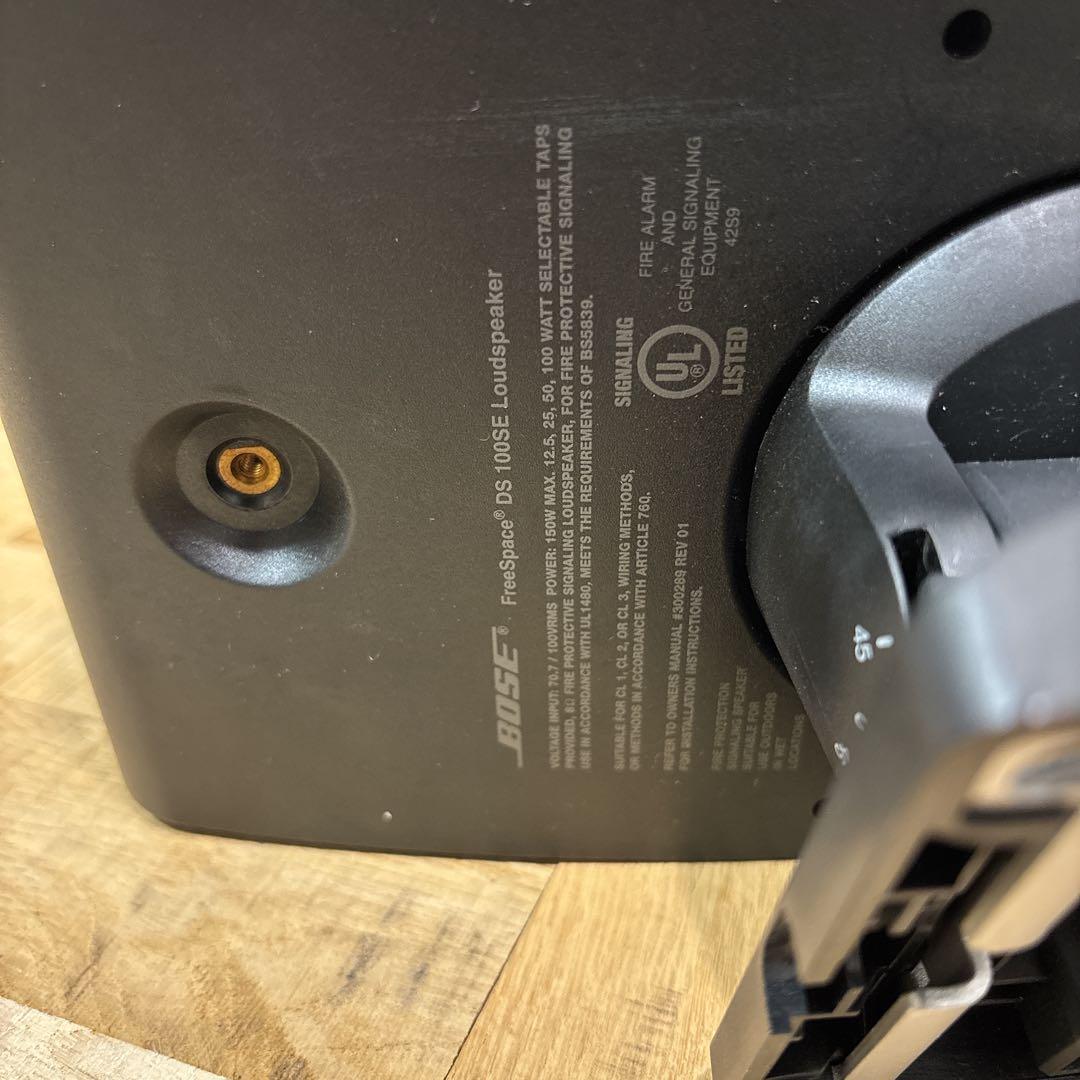 BOSE DS100SE Loudspeaker 2台セット 天吊りブラケット付 - メルカリ