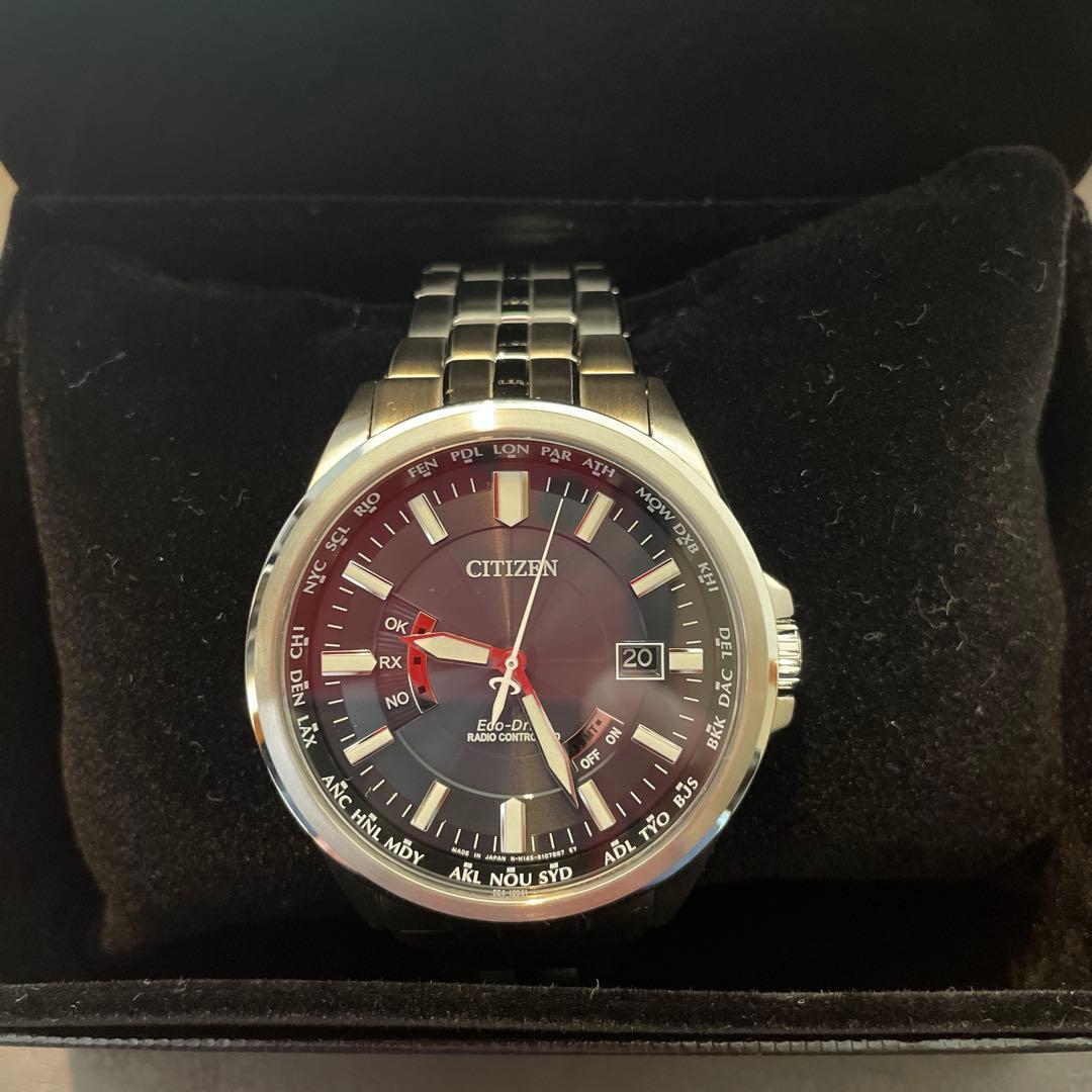 1*3様 【新品未使用品】CITIZEN シチズンエコドライブ CB0011-6 ソーラー電波時計］シチズンコレクション 「エコ・ドライブ電波時計