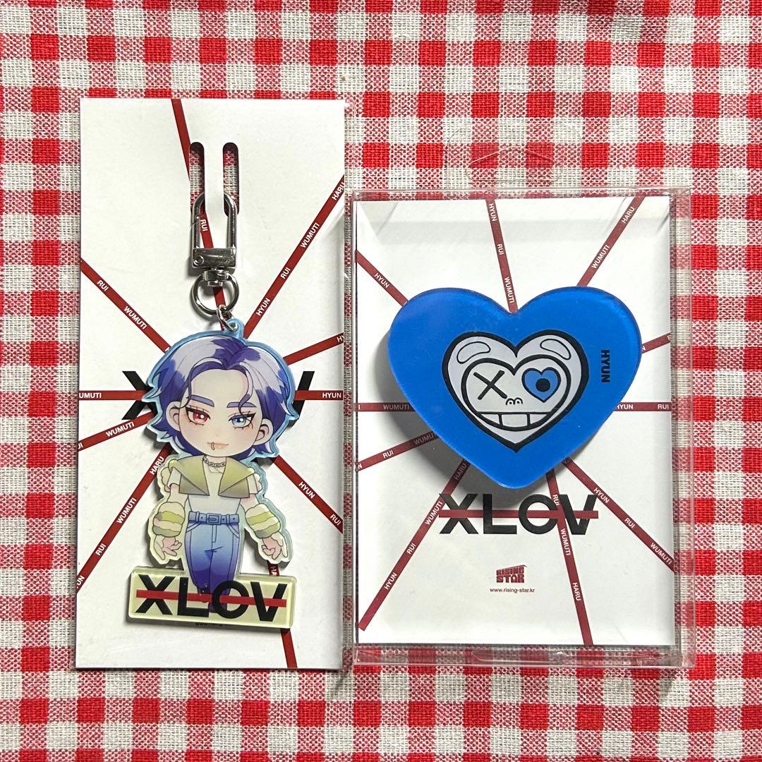XLOV HYUN ヒョン キーリング スマホグリップ グリップトック - メルカリ