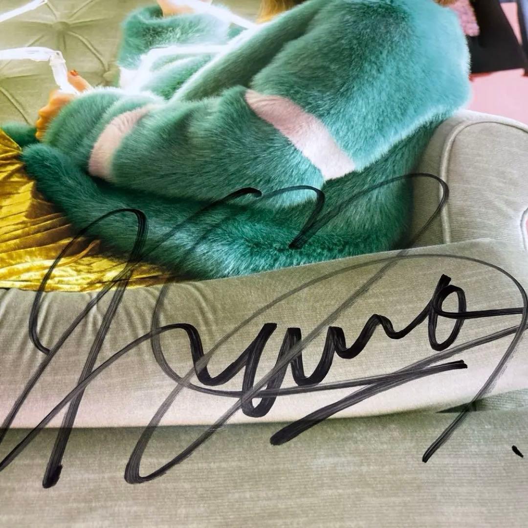 西野カナ LOVE it アルバムハガキ当選品 ポスター 直筆サイン 希少