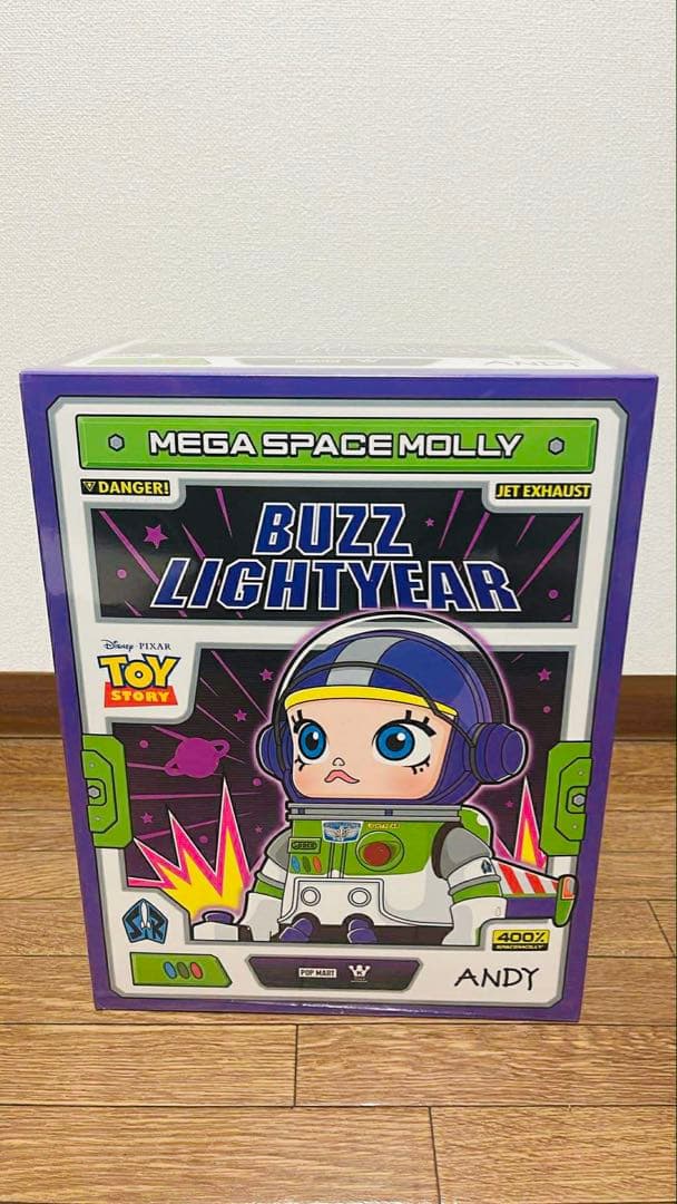 MEGA SPACE MOLLY BUZZ 400%「未開封」 AUTHENTIC MEGA SPACE MOLLY 400% BUZZ LIGHTYEAR SPECIAL EDITION