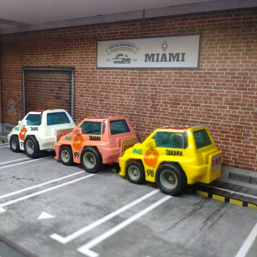 当時物　レア　チョロＱ　シティ　CRTタイプ2　関係者配布用タンポ印刷仕様