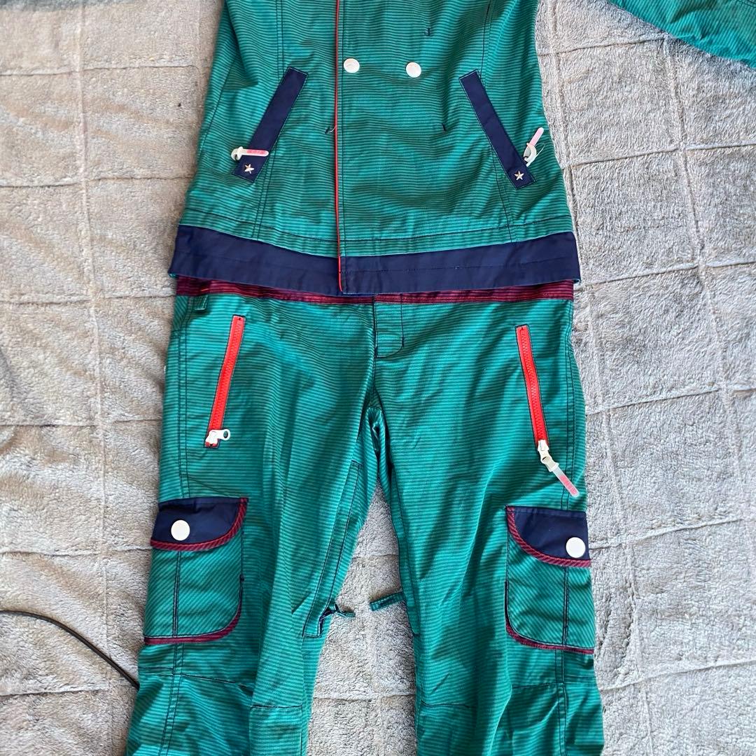 激カワ】X-niX スノボ スキー ウェア つなぎ ファー付き - メルカリ