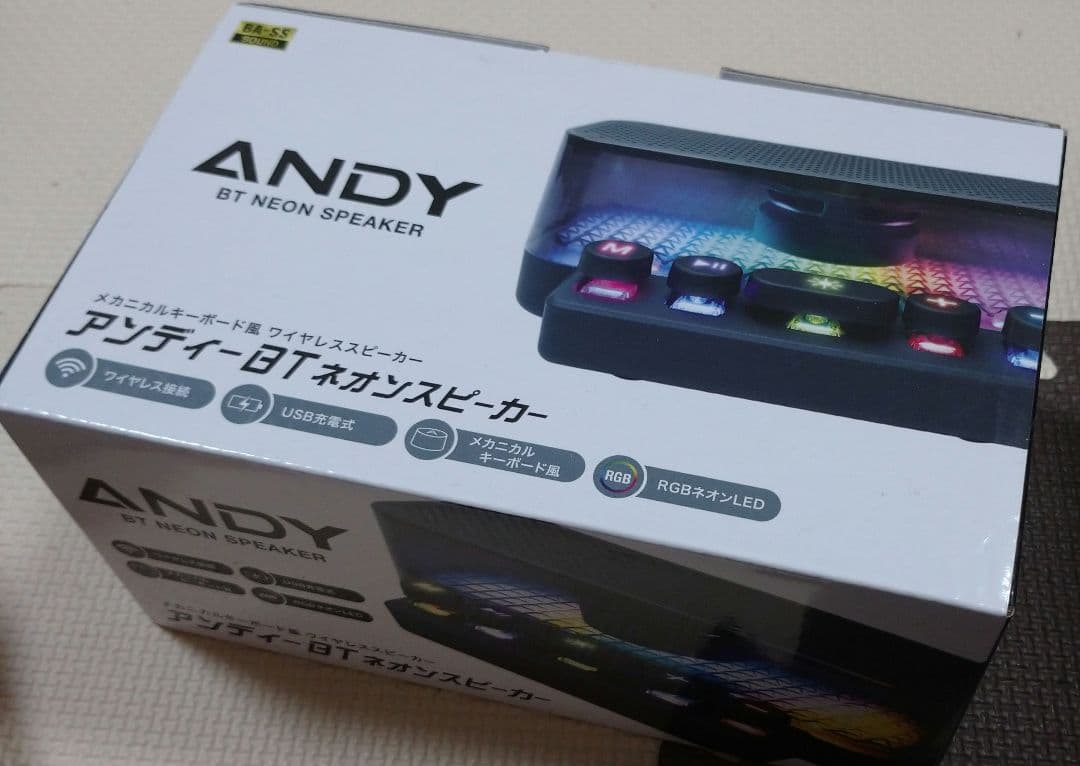 ANDY BT NEON SPEAKER - メルカリ