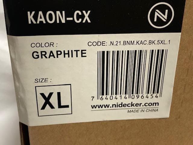 定価￥71500 47%off 2024 ナイデッカー KAON CX XL - メルカリ