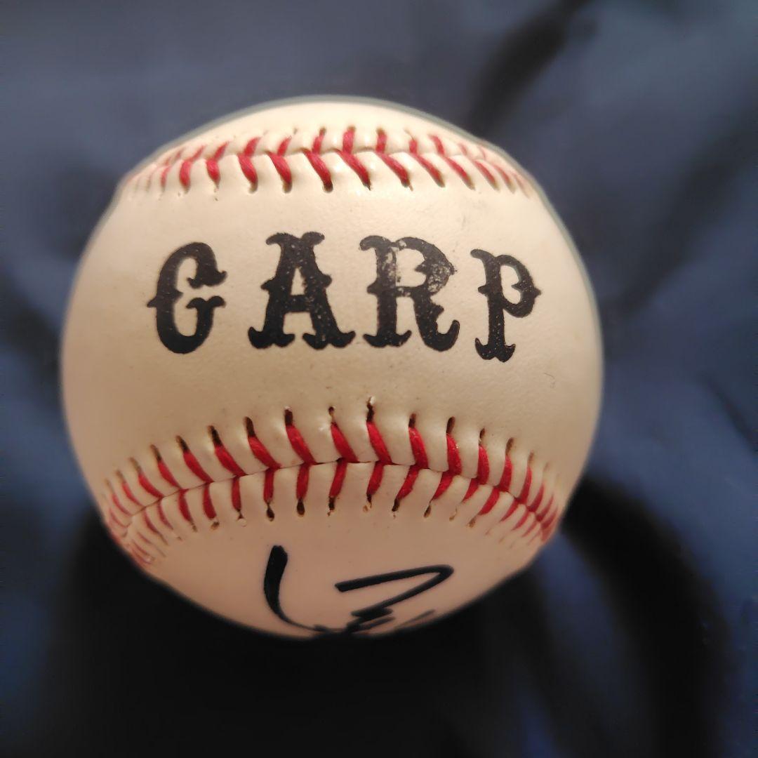 さん専用 CARP 江藤 智 サイン入り野球ボール - メルカリ