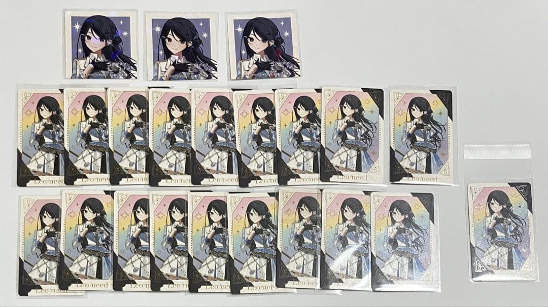 星乃一歌 グリーティングカード グリカ 箔押し 感謝祭 カード プロセカ