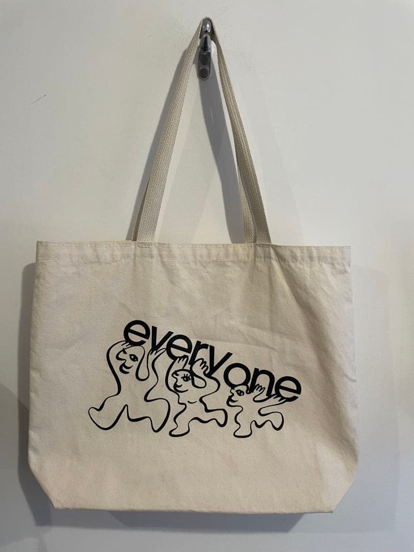 everyone Vincent TOTE BAG トート everyone エブリワン Vincent TOTE BAG トートバッグ アイボリー