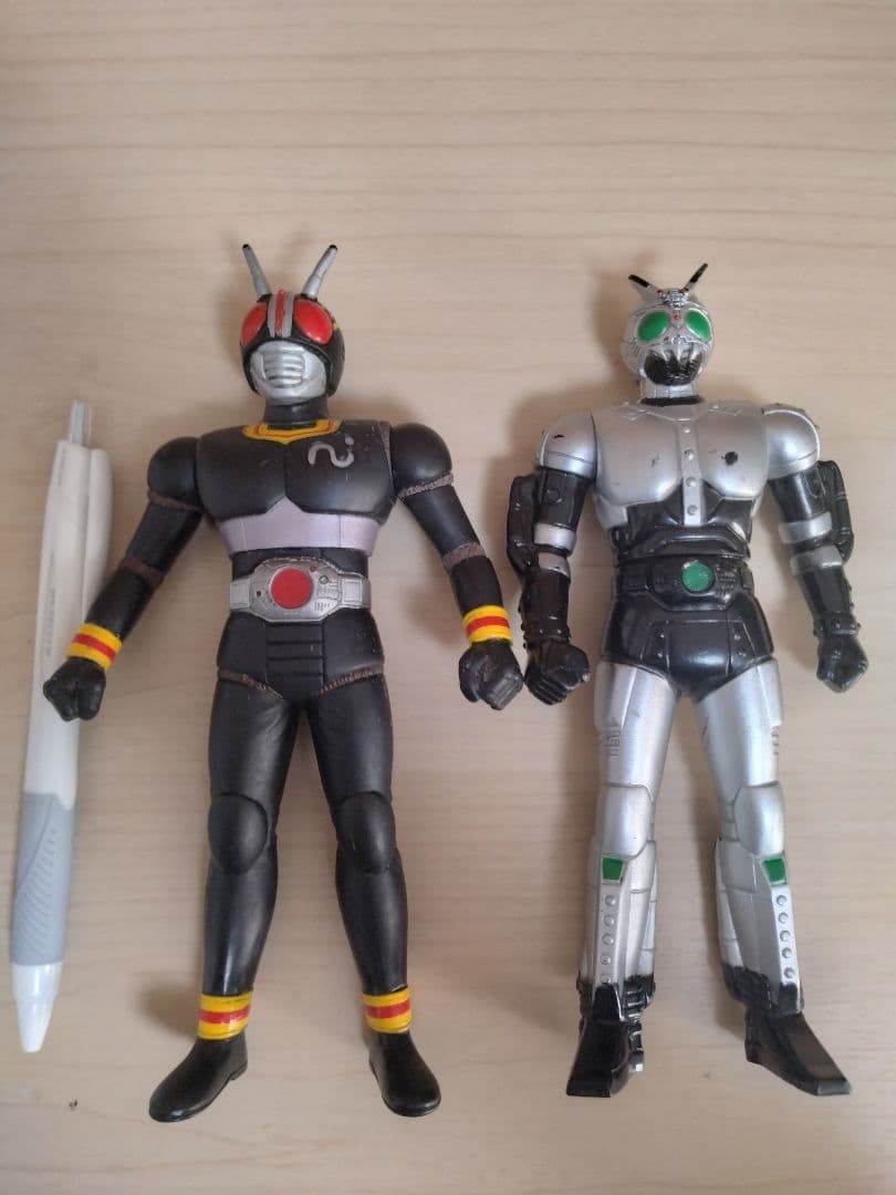 仮面ライダーBLACK シャドームーン ソフビ人形