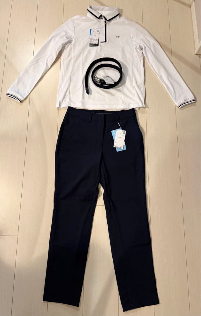 【新品未使用】マンシング レディース　3点セット 中古 レディース マンシングウェア Munsing wear セーター M ピンク