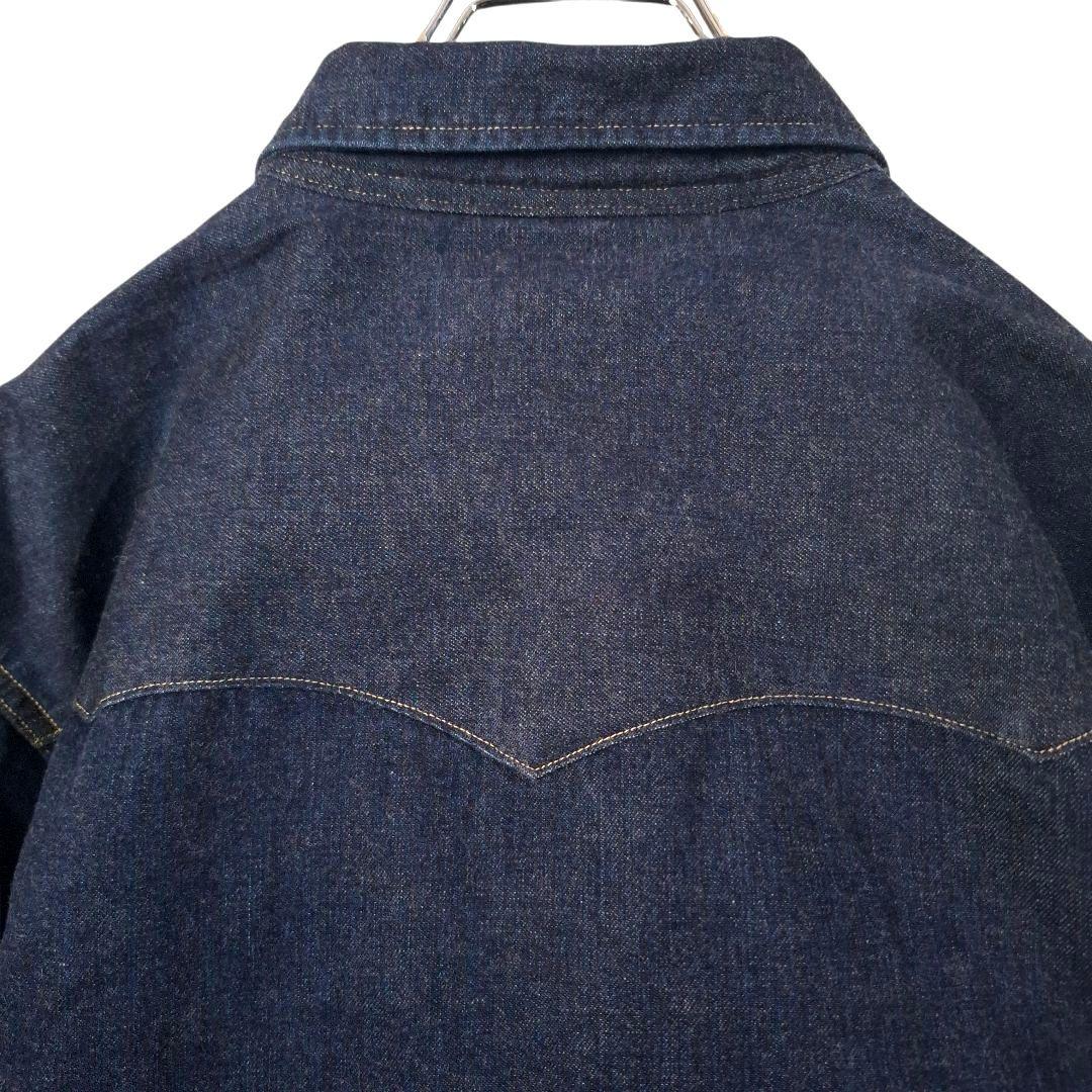 極美品 RRL ダブルアールエル デニムシャツ ウエスタン 一つ星タグ