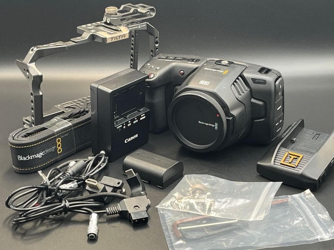 ビデオカメラ Blackmagic Pocket Cinema 6K Canon EF ブラックマジックデザイン、スーパー35センサー搭載の『Blackmagic