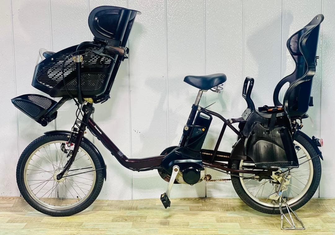 2991パナソニック8.9アンペア 3人乗り対応子供乗せ 電動アシスト自転車