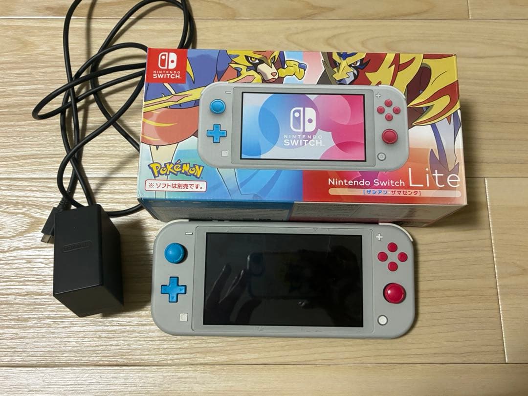 Nintendo Switch Lite ザシアン・ザマゼンタ本体、箱、充電器 Amazon.co.jp: Nintendo Switch Lite ザシアン・ザマゼンタ 【携帯専用