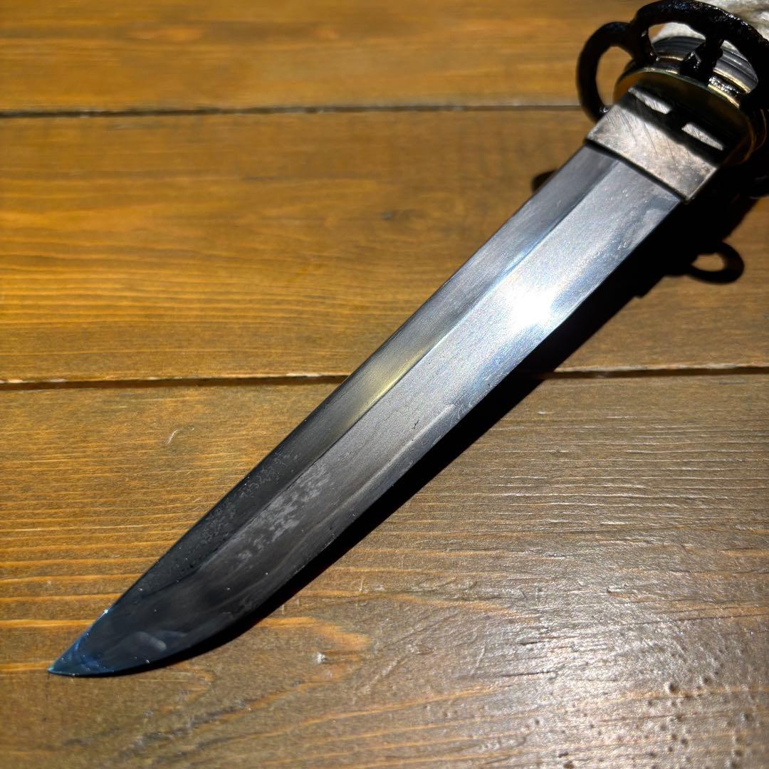 日本刀残欠クラフトナイフNo.79 播磨大掾藤原重高 切先