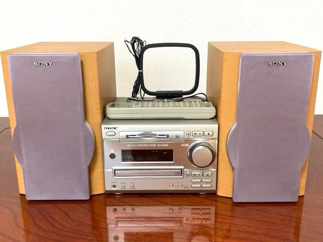 完動品】SONY DHC-MD333 CD/MD コンポ リモコン付 - メルカリ