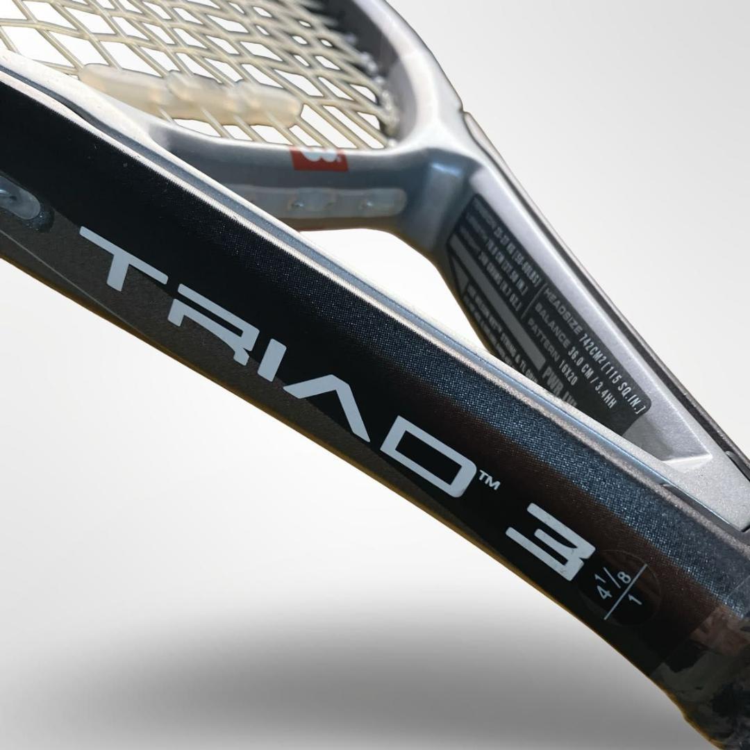 美品】Wilson TRIAD 3 G1 テニスの王子様 丸井ブン太 デカラケ - メルカリ
