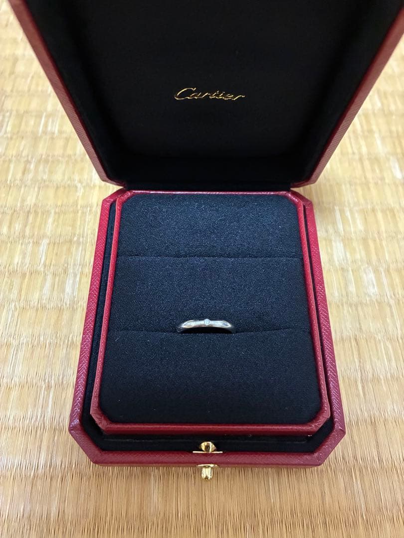 Cartier 1895 ウェディングリング、幅2.6MM、ダイヤモンド1石 CRB4057700 - 1895 ウェディングリング、幅2.6mm、ダイヤモンド1石