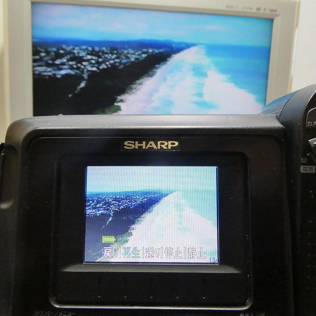 動作良好 Video8 シャープ VL- EL320 8ミリビデオカメラDVD化 - メルカリ