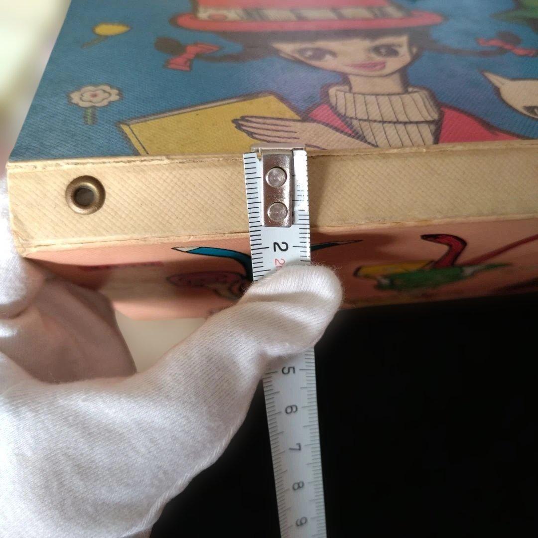 1960年　内藤ルネ　紙製ファイルバッグ　ヴィンテージ