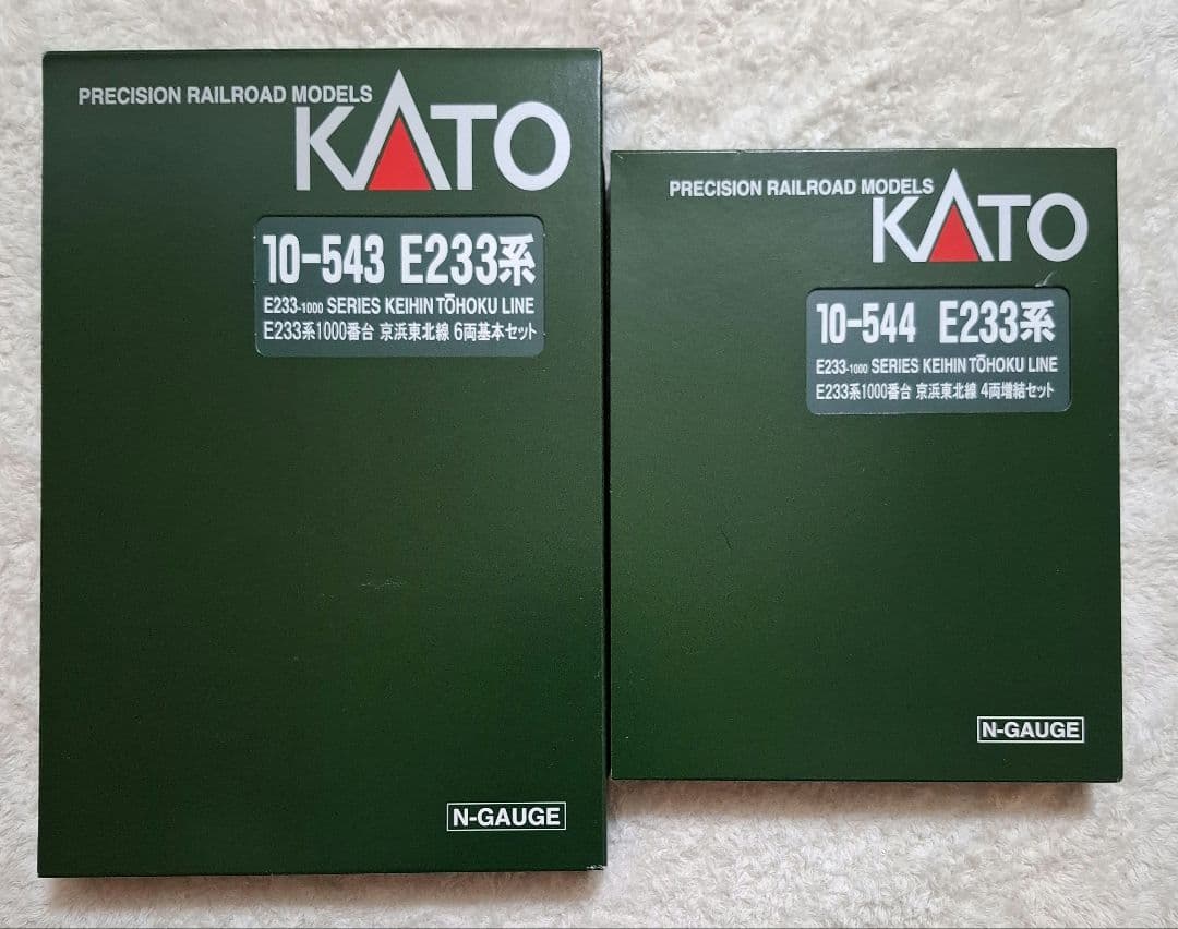KATO　10-543,544　E233系1000番台　京浜東北線　10両セット N) 10-544 JR東日本 E233系1000番台直流通勤形電車 京浜東北線 4両増結