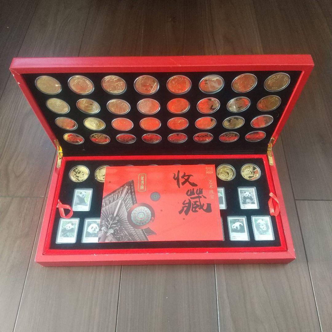 ※【入手困難】中国建国70周年記念/ ジャイアントパンダ /＆切手セット/ リーリー＆シンシンのパンダ中国切手シート』について｜上野案内所