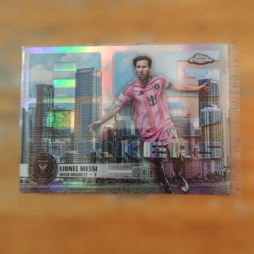 2025 topps Chrome MLS #BCS-10 リオネル・メッシ - メルカリ