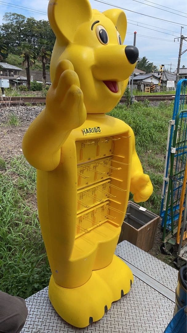 日本には80体しかない( 激レア非売品 ) ハリボー ディスプレイ用什器